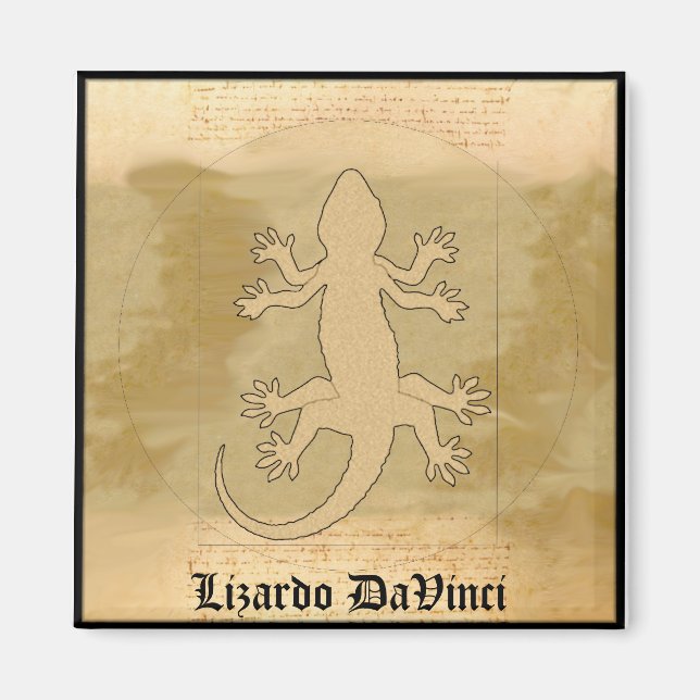 Lizardo DaVinci Magnet (Framsidan)