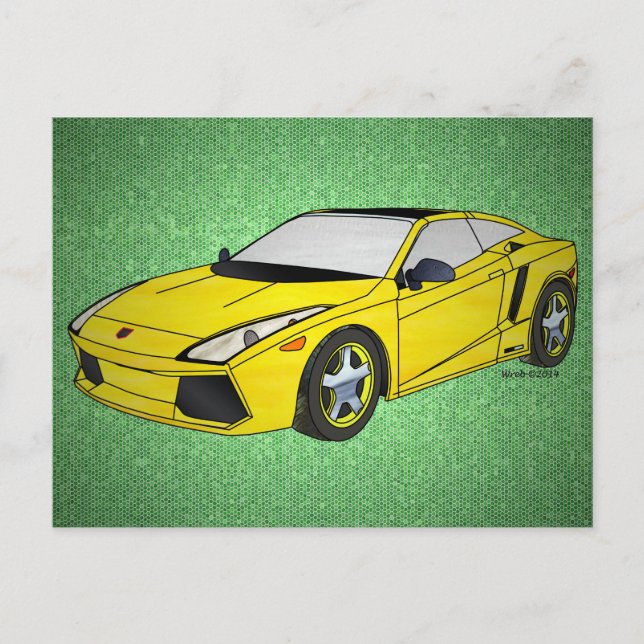 Lizardo Promo/Souvenir Vykort (Framsida)