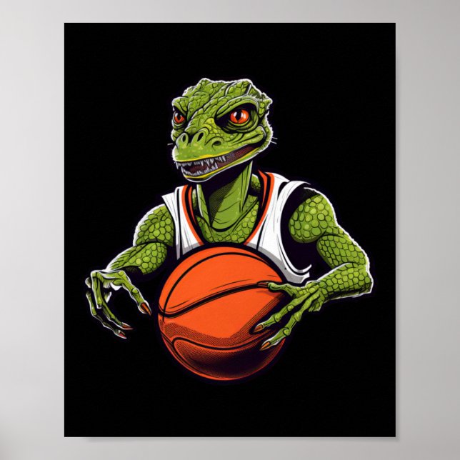 Lizards Basketball Poster (Framsidan)