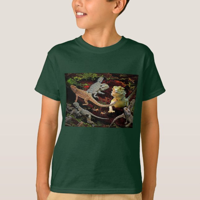 Lizards galore T-shirt (Framsida)