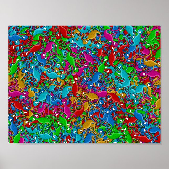 Lizards Poster (Framsidan)