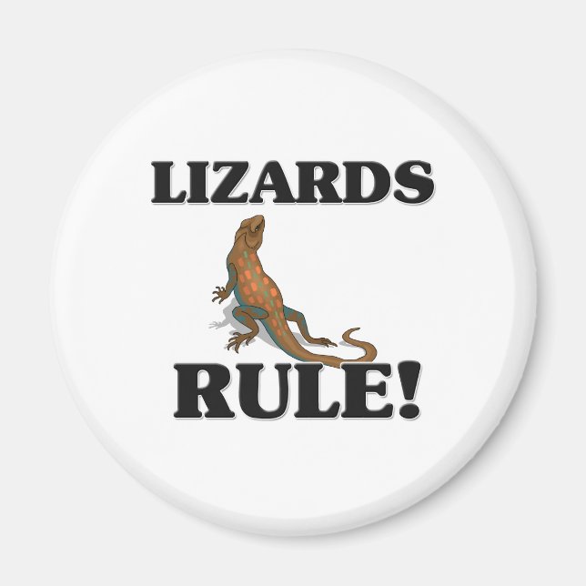 LIZARDS-regel! Magnet (Framsidan)