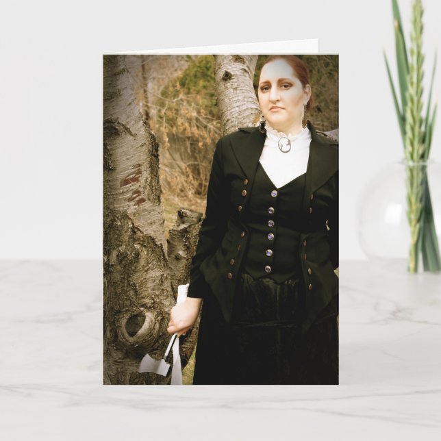 Lizzie Borden Birthday Card Kort (Framsida)