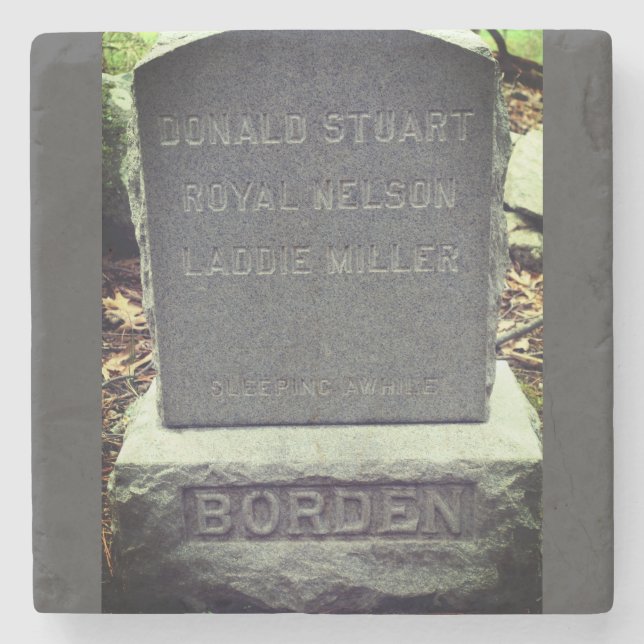 Lizzie Borden Hundar - Headstone Stenunderlägg (Framsidan)
