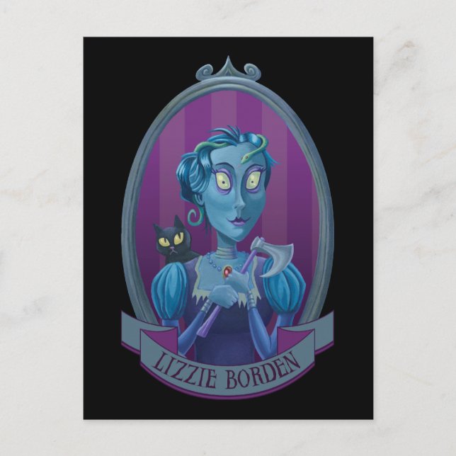 Lizzie Borden Postcard Vykort (Framsida)