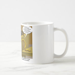 Lizzie Borden Rättegång Roliga Tecknade Presenter Kaffemugg