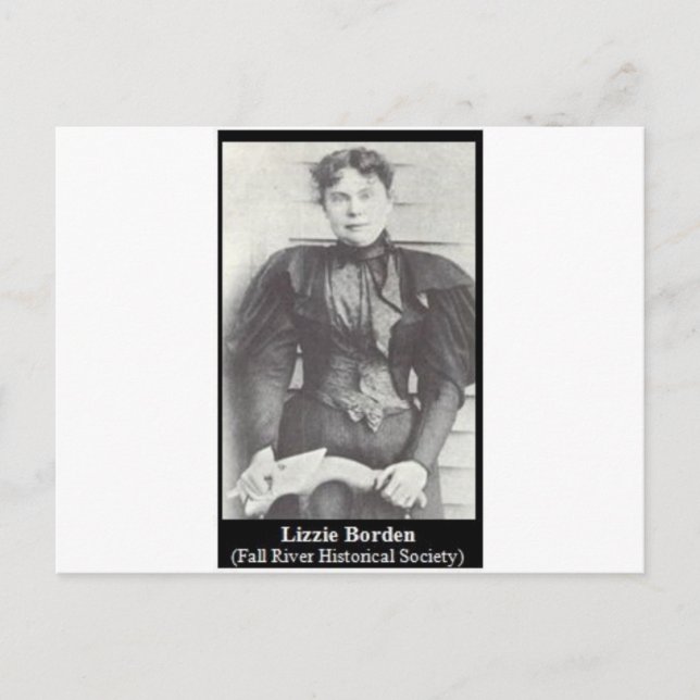 lizzie borden vykort (Framsida)