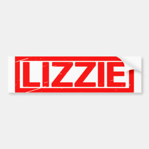 Lizzie Frimärke Bildekal