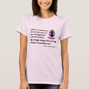 Lizzy Bennet Citat T-Shirt #1