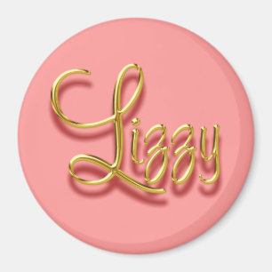 Lizzy guldmagnet magnet