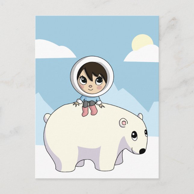 Lizzy och Frosting Vykort (Framsida)