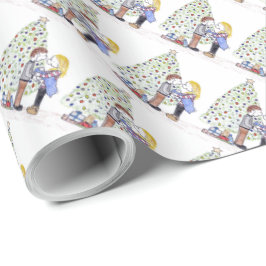 Lizzy's People Family-julgåva Papper Presentpapper