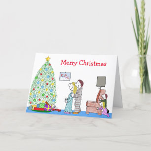 Lizzy's People jul Surprises Card Helgkort