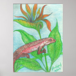 "Lizzzard, ödla, ödla" Poster