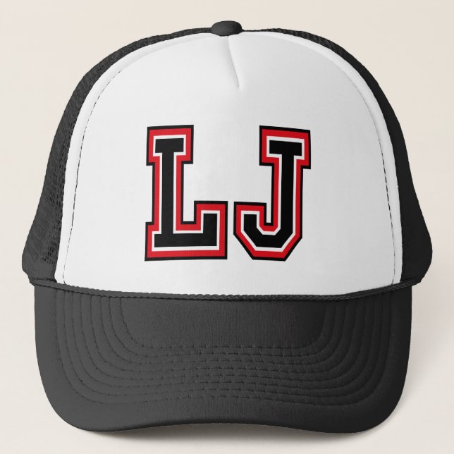 LJ Monogram-Truckerkeps Keps (Framsida)