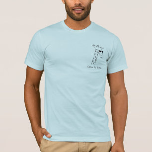 LJ-UTSLAGSPLATSER - vanligt stadsgiraff T-shirt
