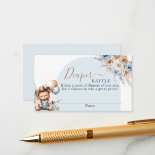 Ljejonbojkott Diaper Raffle Card Tilläggskort