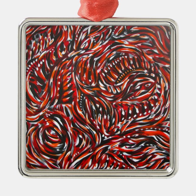 Ljs för simma [1] julgransprydnad metall (Framsidan)