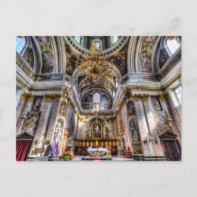 Ljubljana Cathedral Vykort (Framsida)