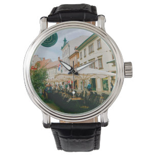 Ljubljana Cityscape Armbandsur