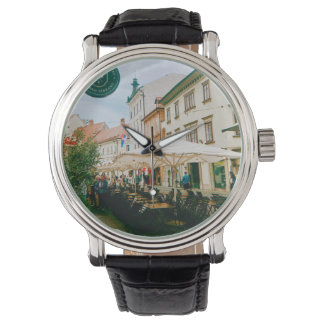 Ljubljana Cityscape Armbandsur