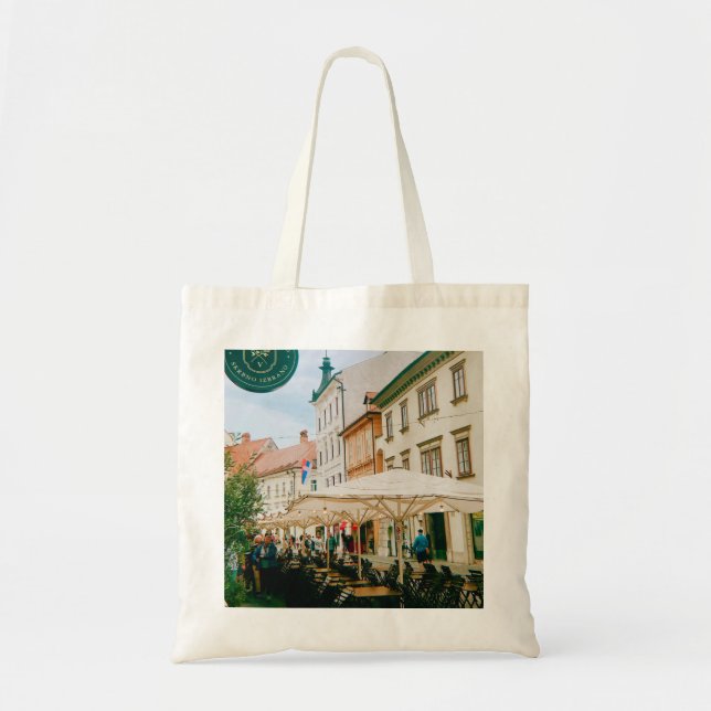 Ljubljana Cityscape Tygkasse (Framsidan)