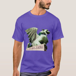 Ljubljana Drakarnas Stad familj T Shirt