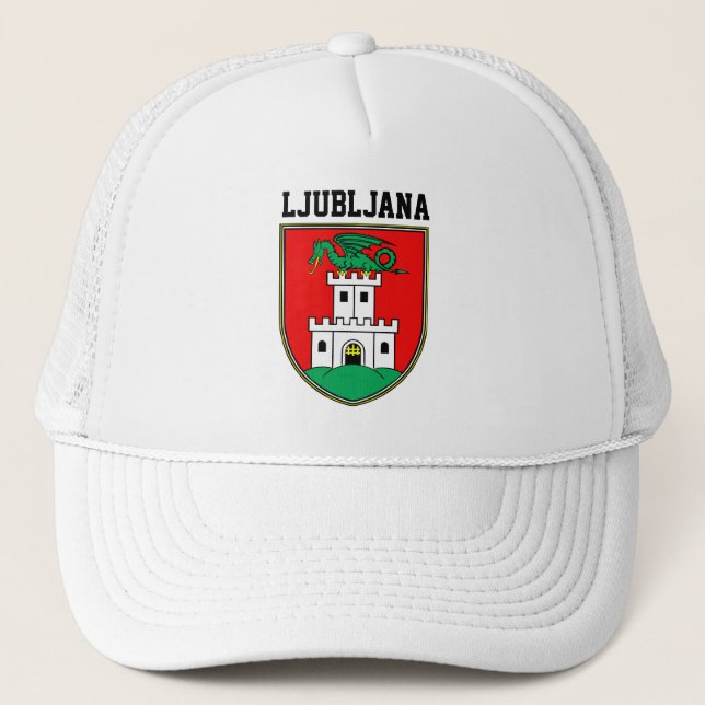 Ljubljana jackar om arm - SLOVENIEN Keps (Framsida)