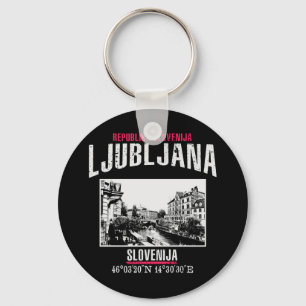 Ljubljana Nyckelring