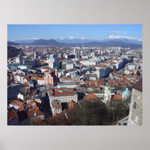 Ljubljana Slovenien Poster