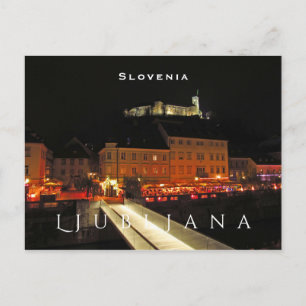 Ljubljana, Slovenien Vykort