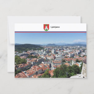 Ljubljana - Slovenien Vykort