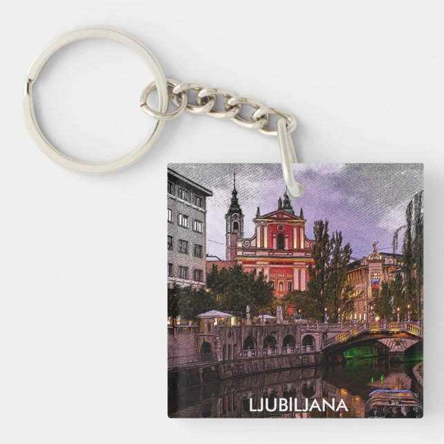 Ljubljana Slovenska arkitektur (Framsidan)