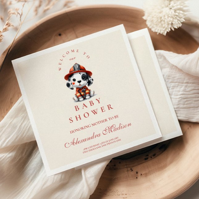 Ljud, Alarm Baby Shower Pappersservett (Skapare uppladdad)