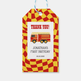 Ljud: Alarm Fire Lastbil, fågelskydd Presentetikett