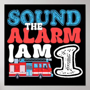 Ljud Alarm I är 1:a födelsedagshämmaren Poster