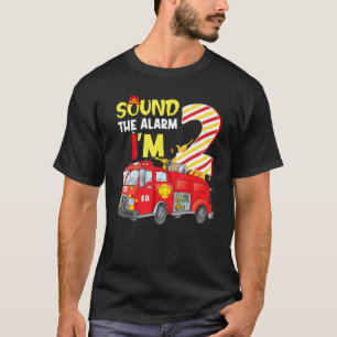 Ljud Alarm I är 2-dagars eldsvåda Lastbil T Shirt