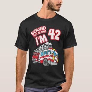 Ljud Alarm I är 42 brandsläckare för brandmän 42n T Shirt