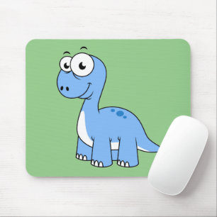 Ljud av brontosaurus. musmatta