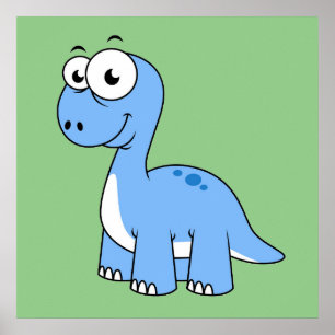 Ljud av brontosaurus. poster