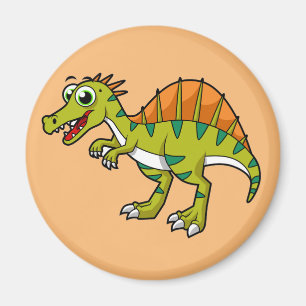 Ljud av en leende spinosaurus. magnet