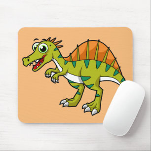 Ljud av en leende spinosaurus. musmatta