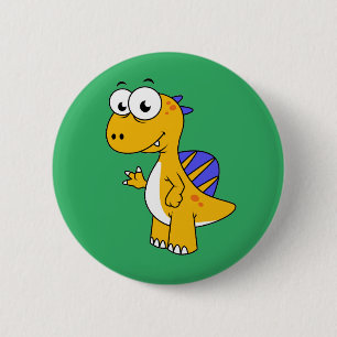 Ljud av en spinosaurus. 2 knapp