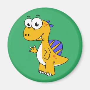 Ljud av en spinosaurus. 2 magnet