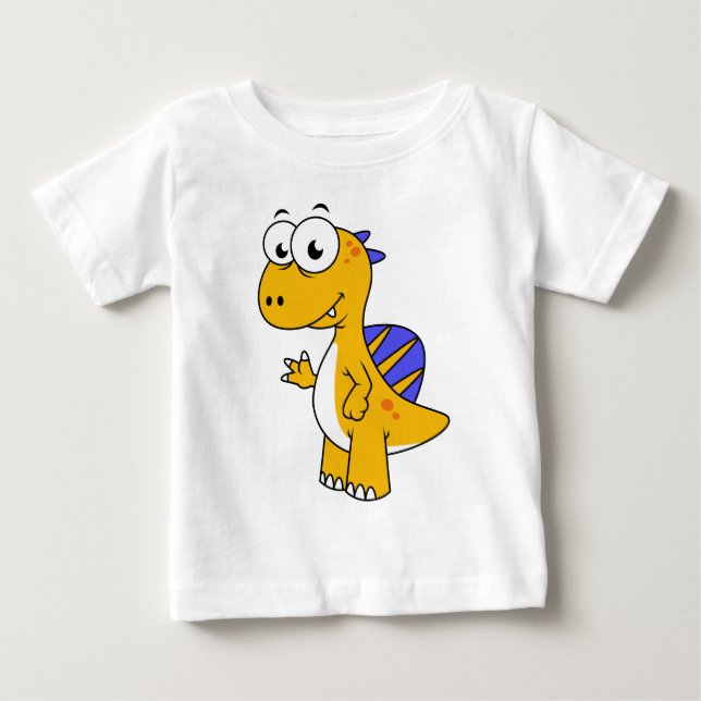 Ljud av en spinosaurus. 2 t shirt (Framsida)