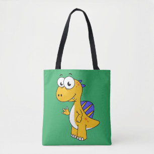 Ljud av en spinosaurus. 2 tygkasse