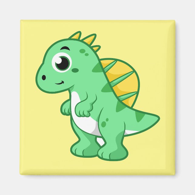 Ljud av en spinosaurus. magnet (Framsidan)