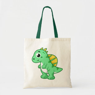 Ljud av en spinosaurus. tygkasse