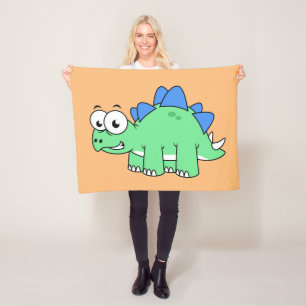 Ljud av en Stegosaurus. 2 Fleecefilt