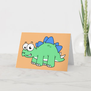 Ljud av en Stegosaurus. 2 Kort